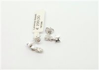 Orecchini Lorenza Gioielli Donna Orecchini Pendenti in Oro bianco Diamante 0.02 Ct OR787206 - OR787206